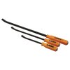 Kastar Hand Tools/A&E Hand Tools/Lang PRY BAR 3PC SET CURVED W/STRIKE HNDL KH853-3ST